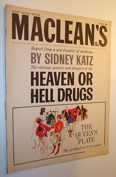 Maclean's Magazine, 20 June 1964 - Heaven or Hell Drugs