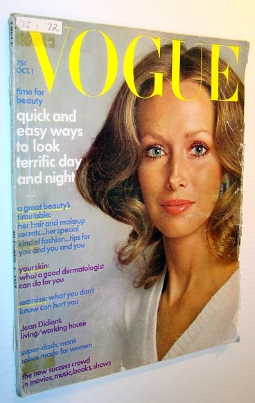 Vogue Magazine (US) 1 October 1972 - Karen Graham Cover …