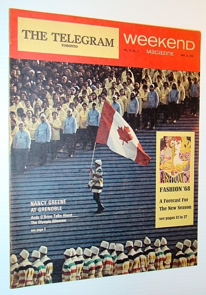 Weekend Magazine, 16 March 1968 - Nancy Greene at Grenoble …