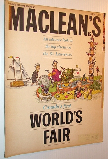 Maclean's, Canada's National Magazine, October 5, 1963 - Canada's First …