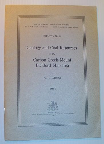 Geology and Coal Resources of the Carbon Creek-Mount Bickford Map-area: …