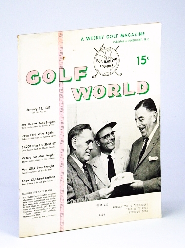 Golf World - A Weekly Golf Magazine, 18 January (Jan.), …
