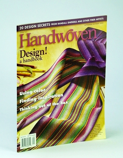 Handwoven (Hand Woven) Magazine, September (Sept.) / October (Oct.) 2002 …