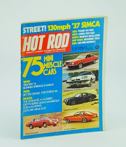 Hot Rod Magazine, October (Oct.) 1974