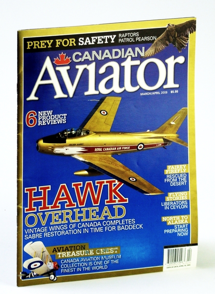Canadian Aviator Magazine, March / April 2009 - Sabre Restoration