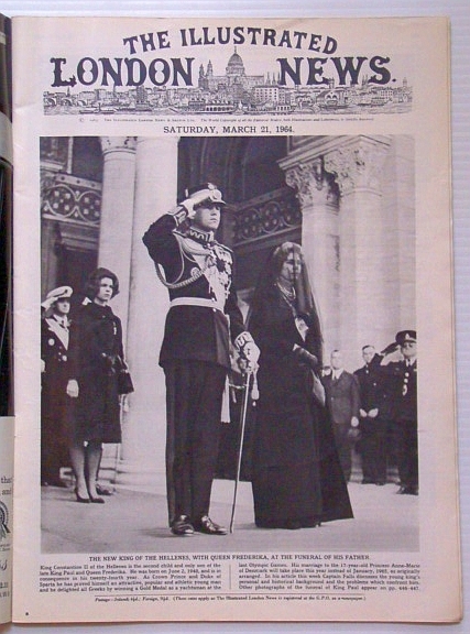 The Illustrated London News, March (Mar.) 21, 1964 - Funeral …