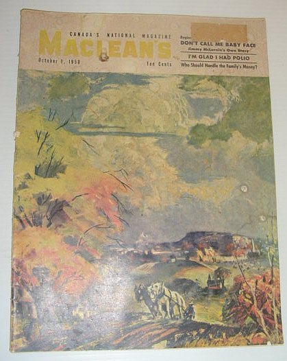 Maclean's Magazine, 1 October, 1950 *RABBI ABRAHAM FEINBERG*