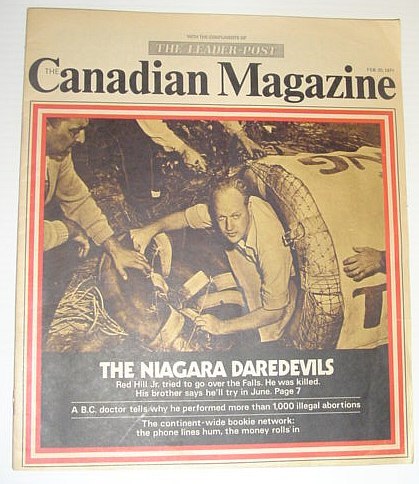 The Canadian Magazine, 20 February 1971 *THE NIAGARA DAREDEVILS/PART 6 …