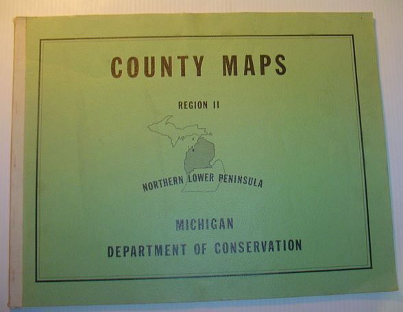 (Michigan) County Maps, Region II (Two), Northern Lower Peninsula,