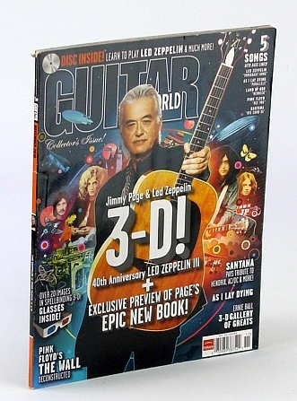 Guitar World Magazine, November (Nov.) 2010: Jimmy Page Cover Photo