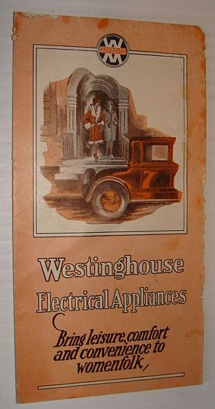 Westinghouse Electrical Appliances Four (4) - Panel Promotional Brochure