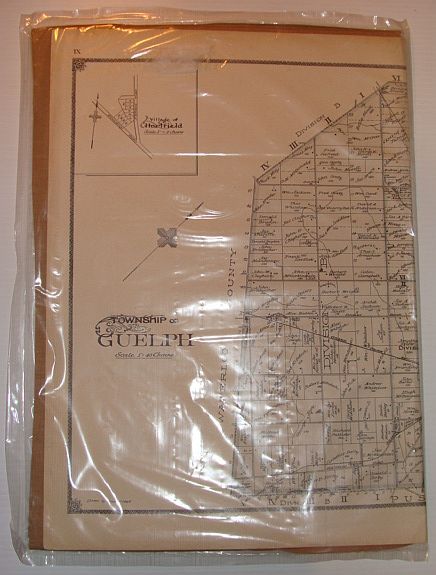 Map of Township of Guelph, Ontario