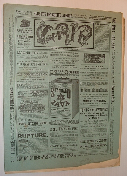 Grip - An Independent Political and Satirical Journal, Saturday June …