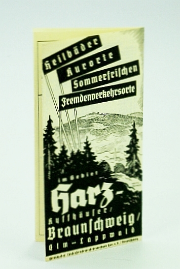 Harz-Braunschweig: Kyffhäuser, Elm-Lappwald, Heilbader, Kurorte, Sommerfrilchen, Fremdenoerkehrsorte (Vintage German Tourism …
