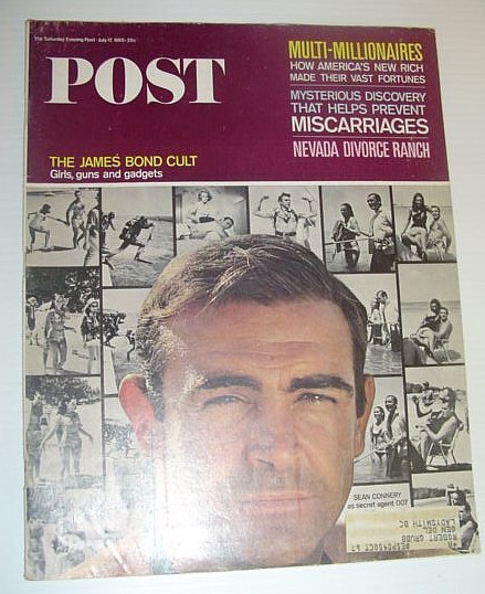 The Saturday Evening Post, July 17, 1965 *SEAN CONNERY COVER …