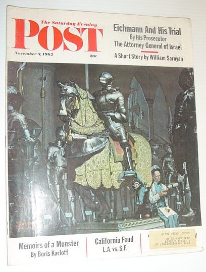 The Saturday Evening Post, November 3, 1962 *ADOLPH EICHMANN AND …