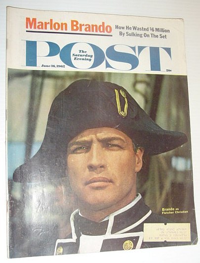 The Saturday Evening Post, June 16, 1962 *MARLON BRANDO - …