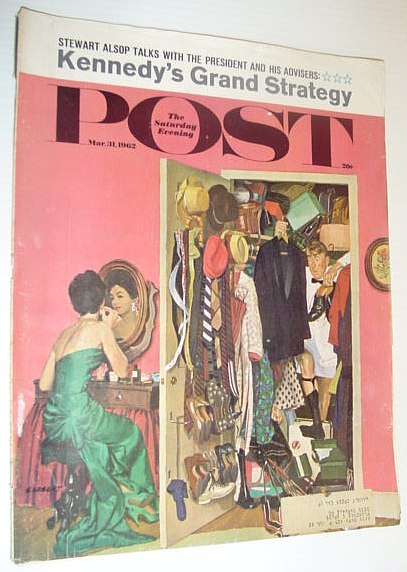 The Saturday Evening Post, March 31, 1962 *PHYLLIS DILLER / …