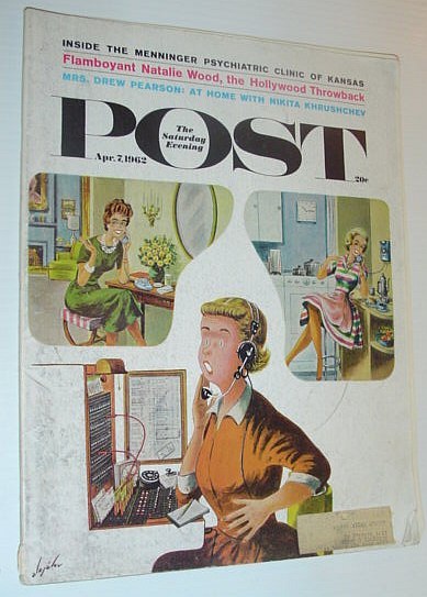 The Saturday Evening Post, April 7, 1962 *NATALIE WOOD FEATURE*