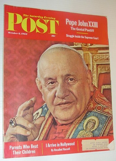 The Saturday Evening Post, October 6, 1962 *POPE JOHN XXIII*
