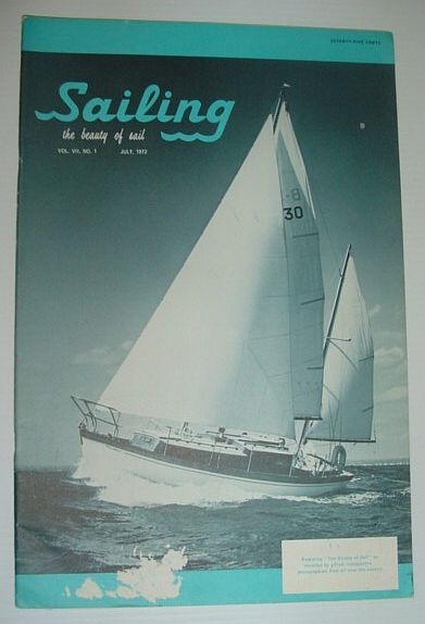 Sailing (Magazine) - The Beauty of Sail: July 1972