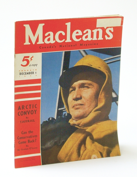 Maclean's, Canada's National Magazine, December (Dec.) 1 1942, Vol. 55, …