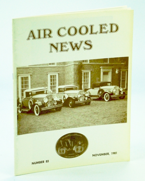 Air Cooled News, Number 83, November [Nov.] 1981, Vol. XXVIII, …