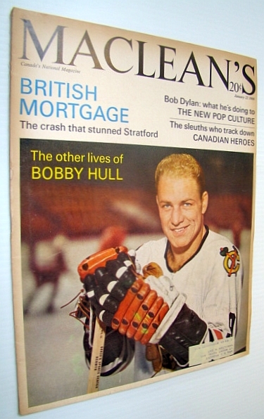 Maclean's - Canada's National Magazine, 22 Janaury 1966 - Bobby …