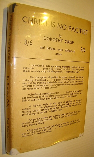 Christ is No Pacifist - The Religious and Secular Case …