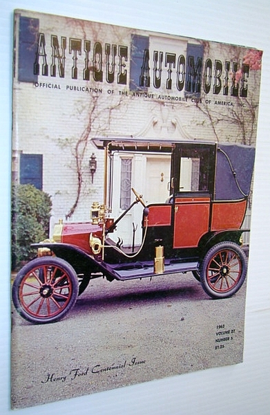 Antique Automobile Magazine - Official Publication of the Antique Automobile …