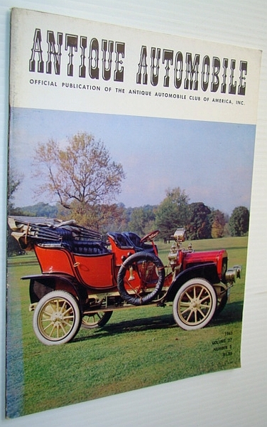 Antique Automobile Magazine - Official Publication of the Antique Automobile …