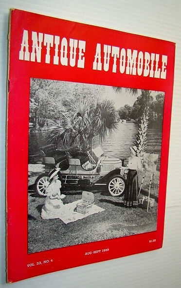 Antique Automobile Magazine, August-September 1959: History of License Plates