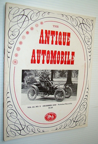 The Antique Automobile Magazine, December 1958