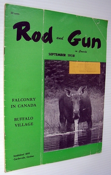 Rod & Gun in Canada Magazine, September 1958