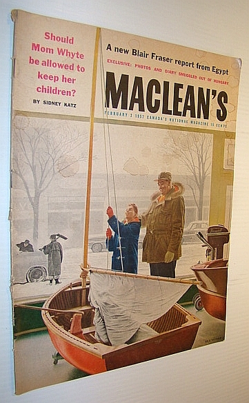 Maclean's, Canada's National Magazine, February 2, 1957: Will They Solve …