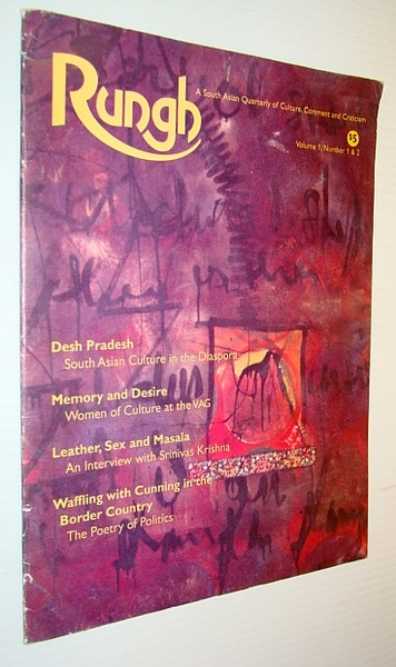Rungh Magazine, A South Asian Quarterly of Culture, Comment and …