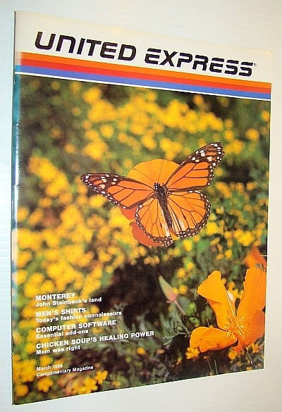 United Express (Airlines) Magazine, March 1988