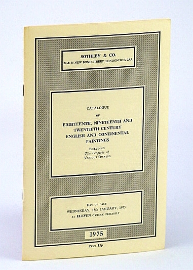 Sotheby & Co. Catalogue of Eighteenth (18th), Nineteenth (19th) and …