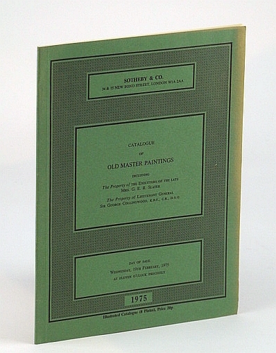 Sotheby & Co. Catalogue of Old Master Paintings: Mrs. G.E.R. …