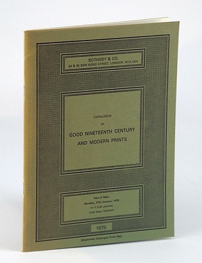 Sotheby & Co. Catalogue of Good Nineteenth Century and Modern …