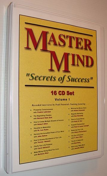 MasterMind (Master Mind) "Secrets of Success" CD Series, Volume I: …