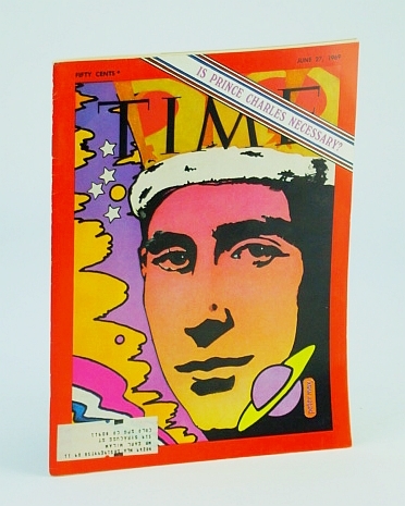 Time Magazine, June 27, 1969 - Prince Charles Cover