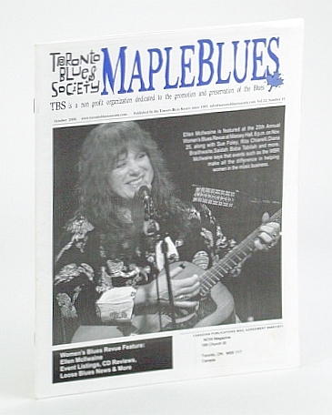 Maple Blues Magazine, October (Oct.) 2006 - Ellen McIlwaine Cover