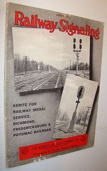 Railway Signaling Magazine, August 1945
