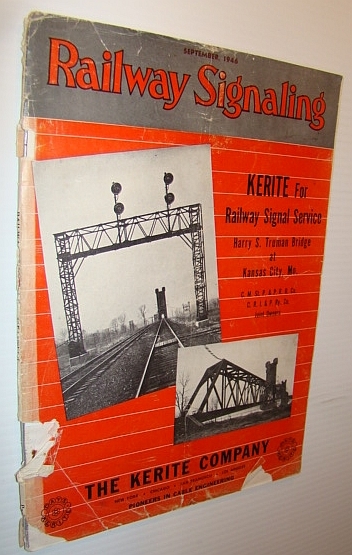 Railway Signaling Magazine, September 1946