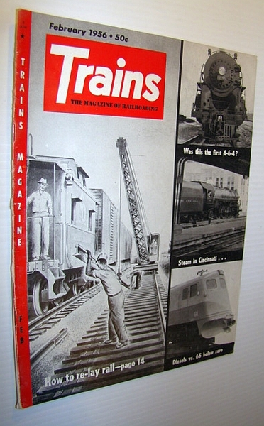 Trains - The Magazine of Railroading, February 1956
