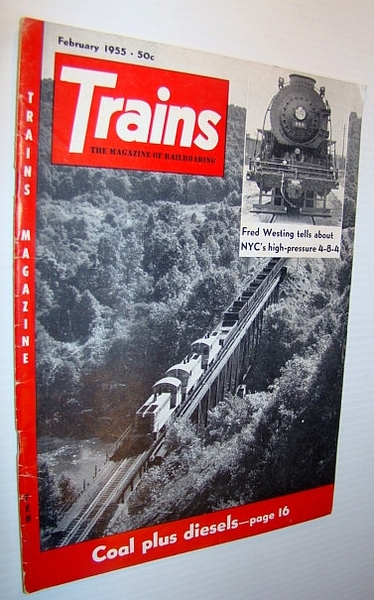 Trains - The Magazine of Railroading, February 1955