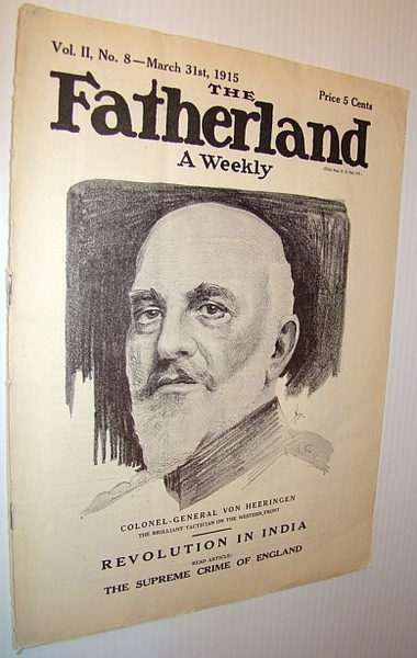 The Fatherland - Fair Play for Germany and Austria-Hungary, March …