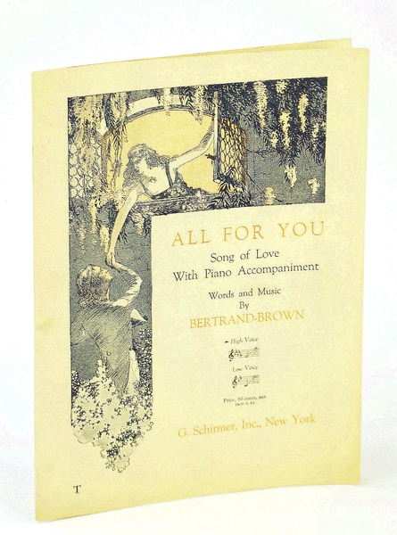 All For You - Song of Love: Sheet Music for …