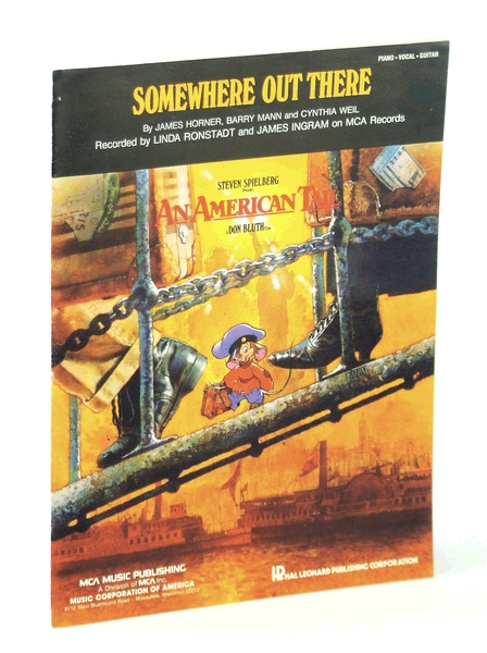 Somewhere Out There: Piano Sheet Music With Lyrics
